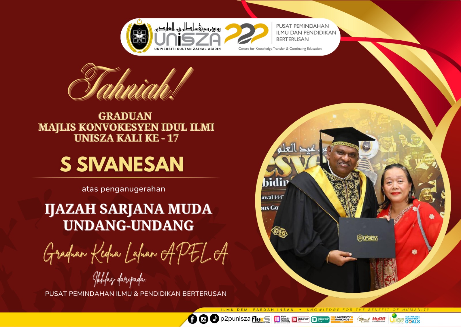 Alumni APEL.A UniSZA